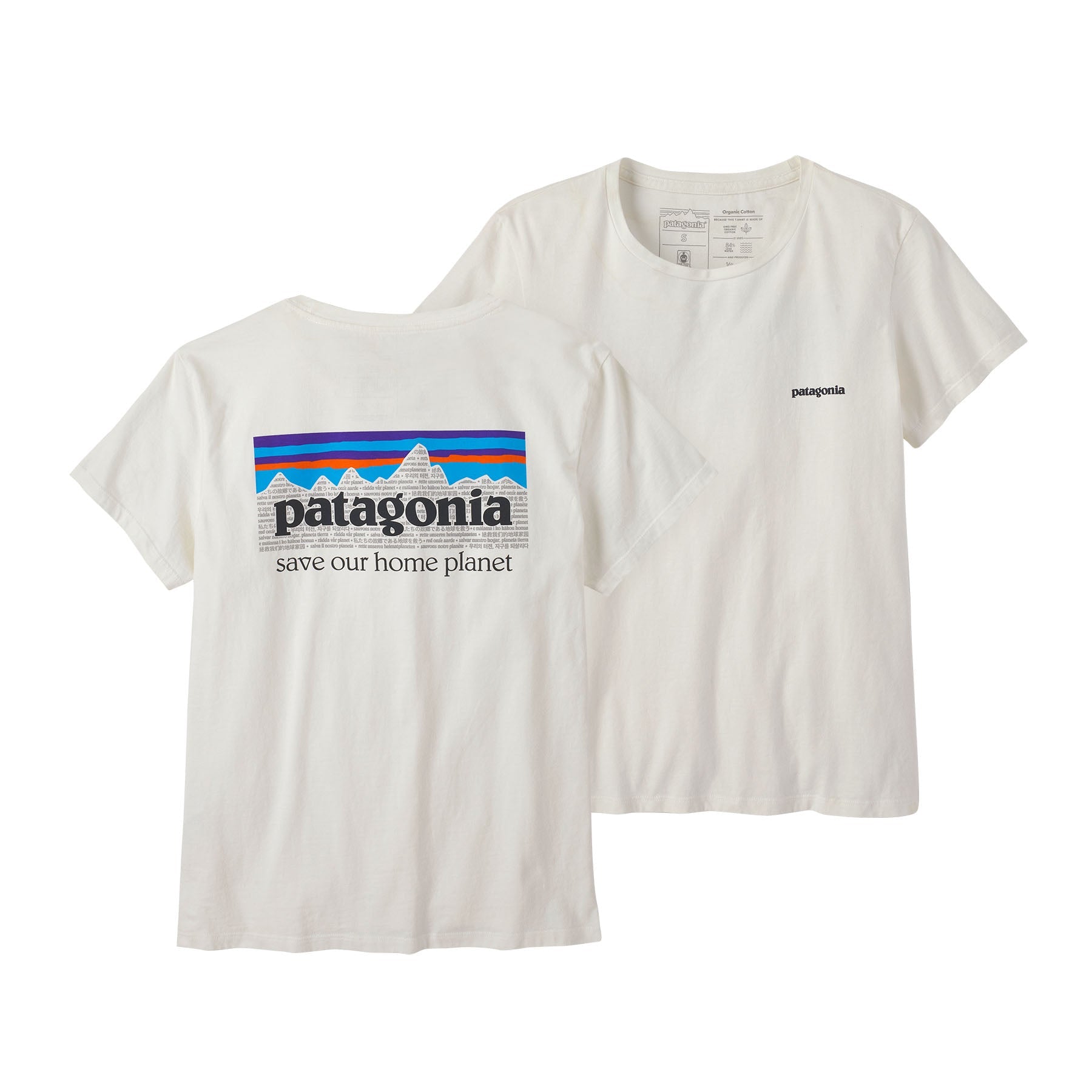 Patagonia W's P-6 Mission Organic T-Shirt - Organic Weekendbee - sustainable sportswear