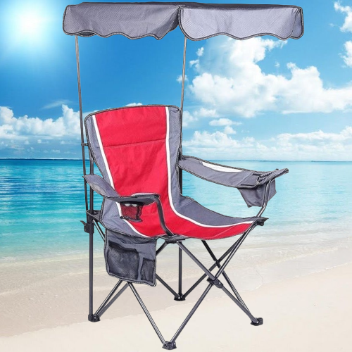 folding camping chair with canopy/fishing chair