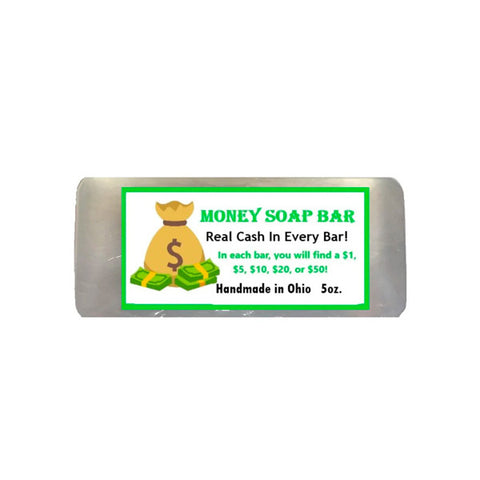 Money Soap Bar: Real Cash In Every Bar! • Showcase US