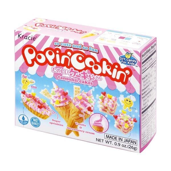 Kracie Popin Cookin DIY Candy Making Kit Tanoshii Bento, Ramen and Waffle,  Cakes, Sushi and Donuts, Hamburger, and Kawaii Gummy Land 