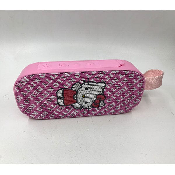 Hello Kitty Sanrio Pink Patterned Bluetooth Speaker