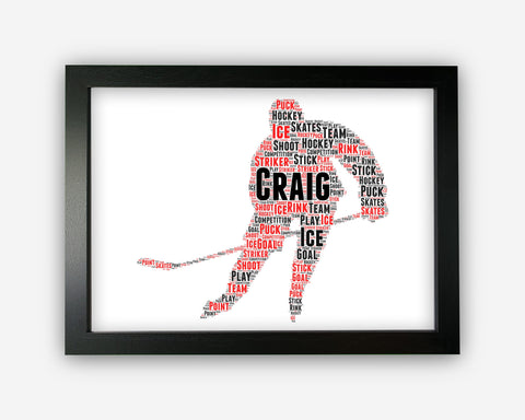 Personalised Ice Hockey Gifts For Ice Hockey Team Player - Gifts For I –