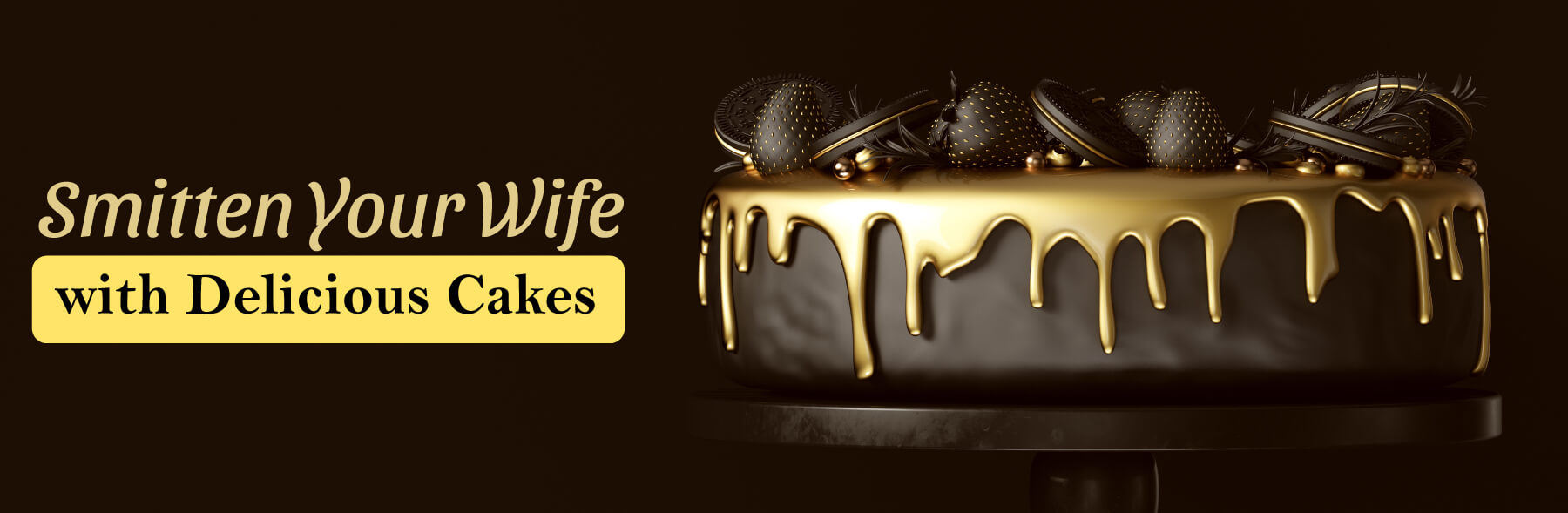 Order Happy Wife Happy Life Cake Online, Price Rs.895 | FlowerAura