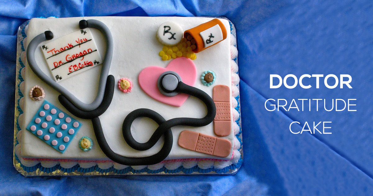 Doctor Gratitude Cake
