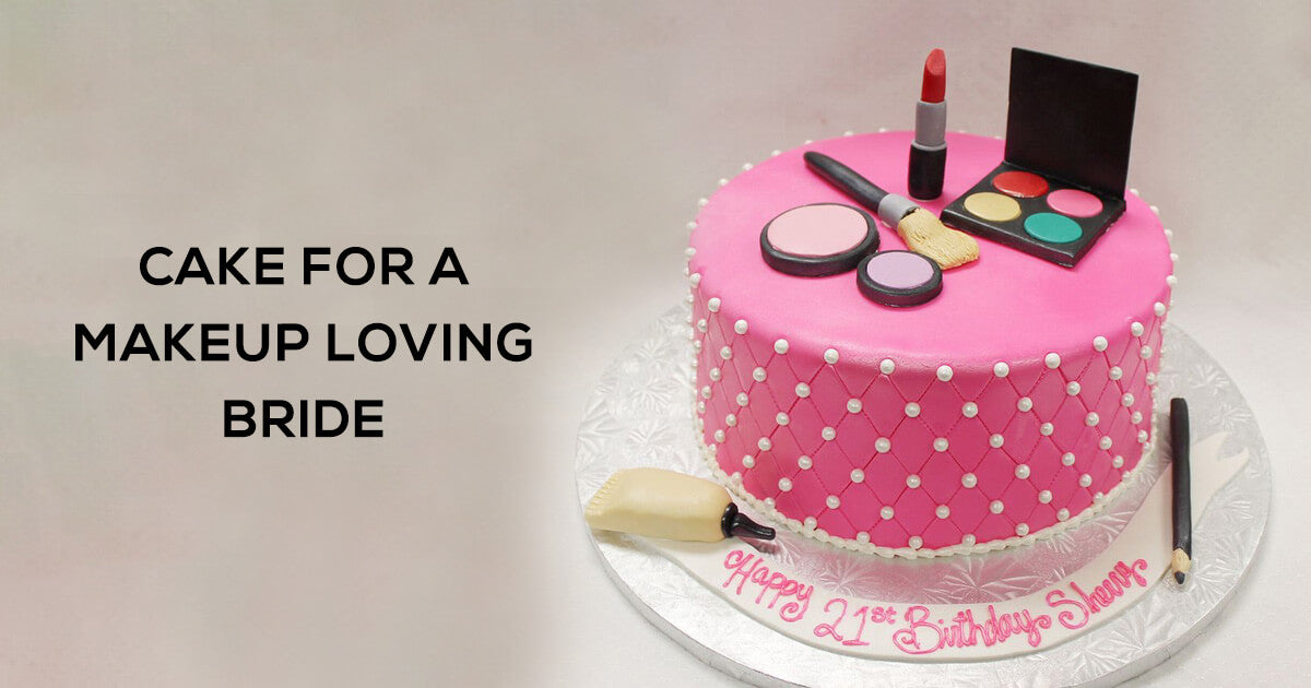 Cake-for-a-Makeup-Loving-Bride