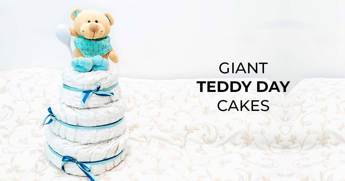 Giant Teddy Day Cakes