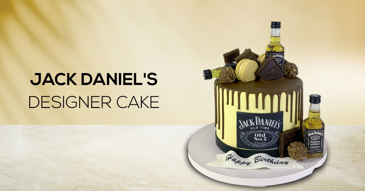 Jack Daniel's Designer Cake