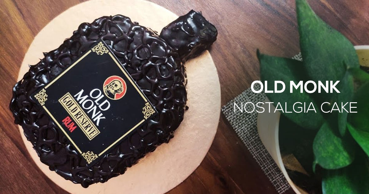 Old Monk Nostalgia Cake