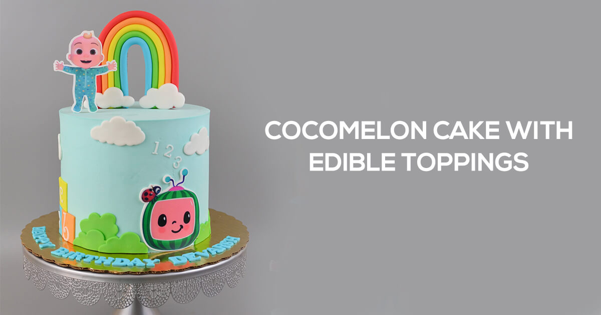cocomelon-topper-cakes