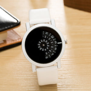 Everyday.Discount cheap women's luxury quartz exquisite artificial leather strap watches everyday wear wrist watch 