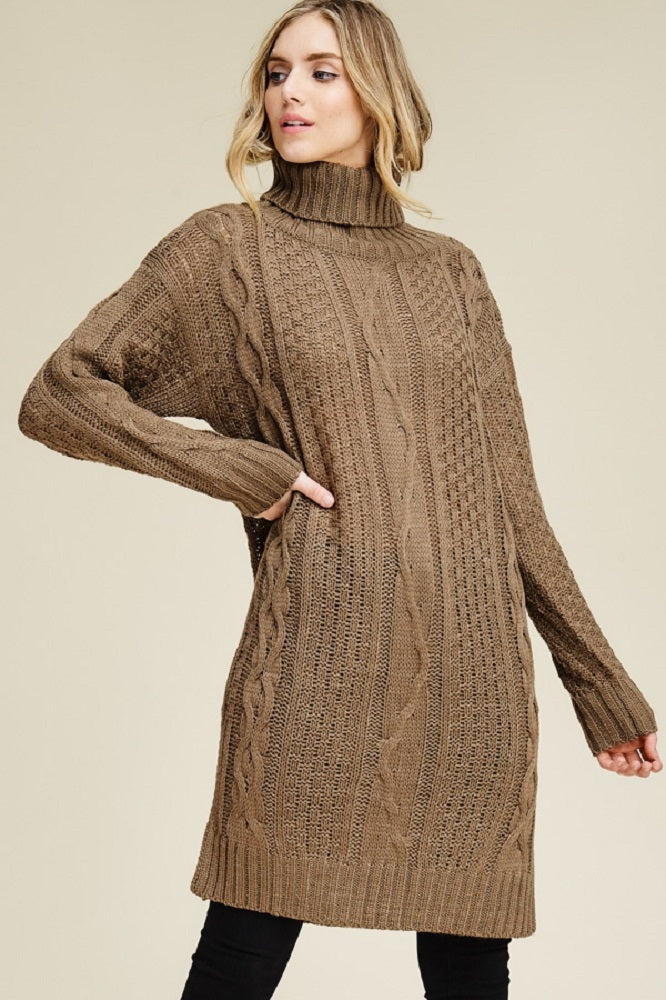 sweater dress tunic