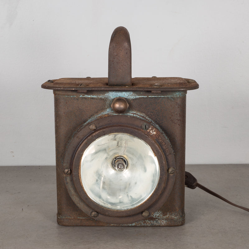 navy lantern light