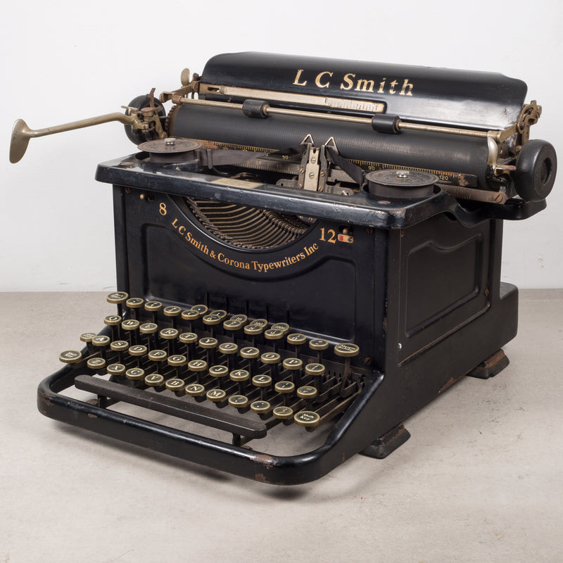 lc smith bros typewriter no 8