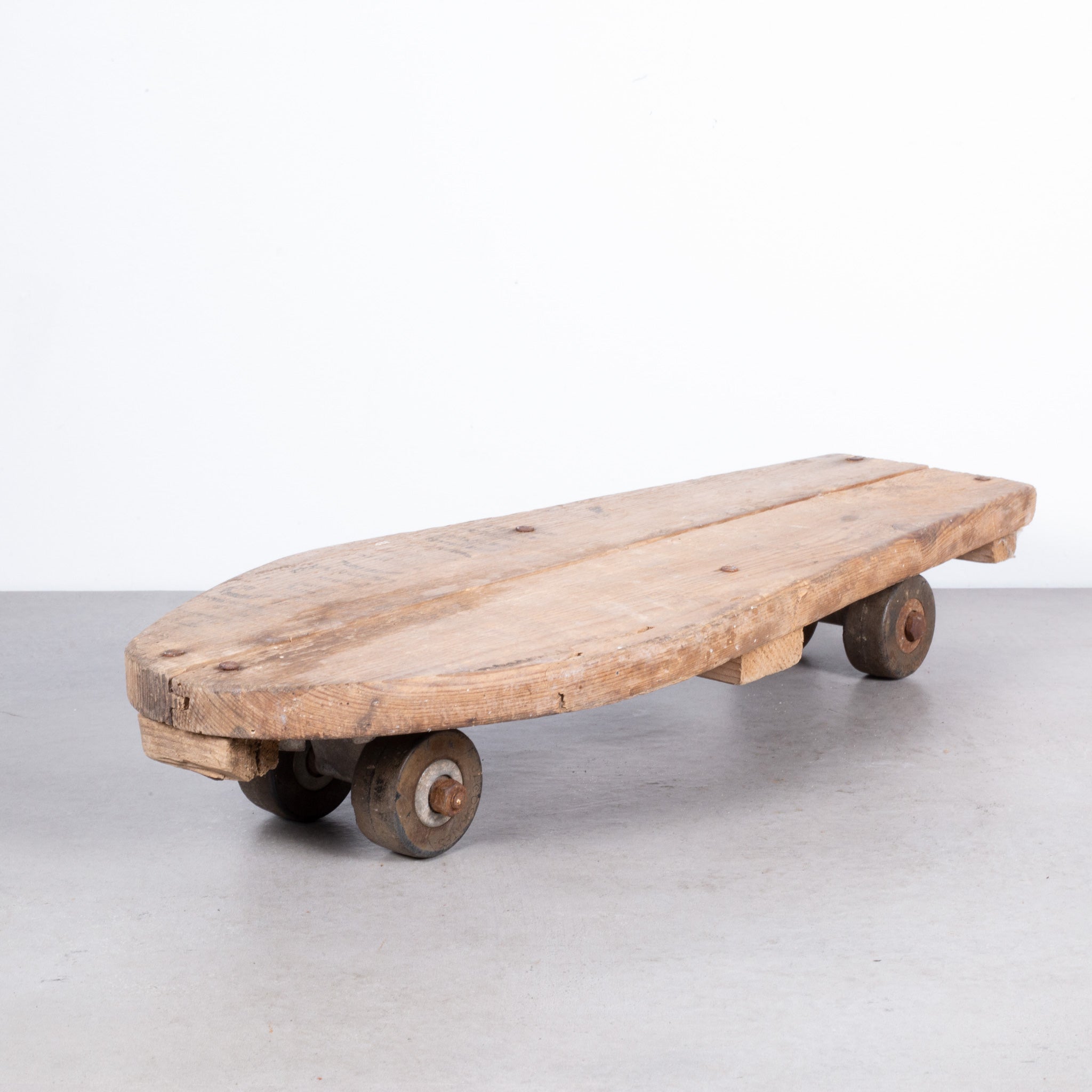 Vintage Handmade Wooden Skateboard S16 Home