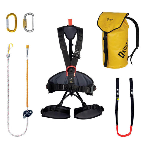 Roof Safety Harness Kit - Singing Rock Roofer Set