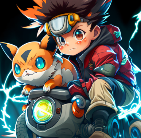 personnage beyblade burst et pokemon