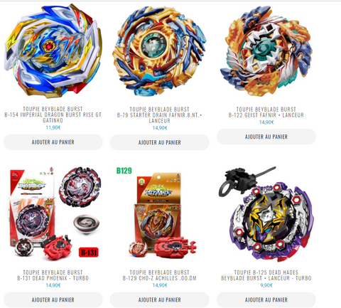 toupies beyblades burst