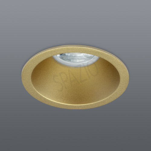 gold recessed lights