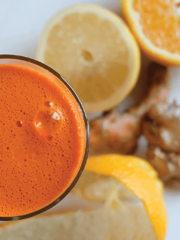 immune boosting, carrot ginger juice, hydrating