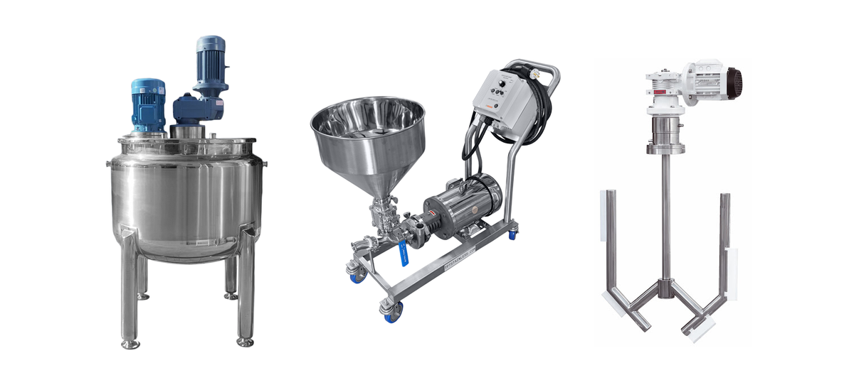 mixing & blending batch high shear mixer