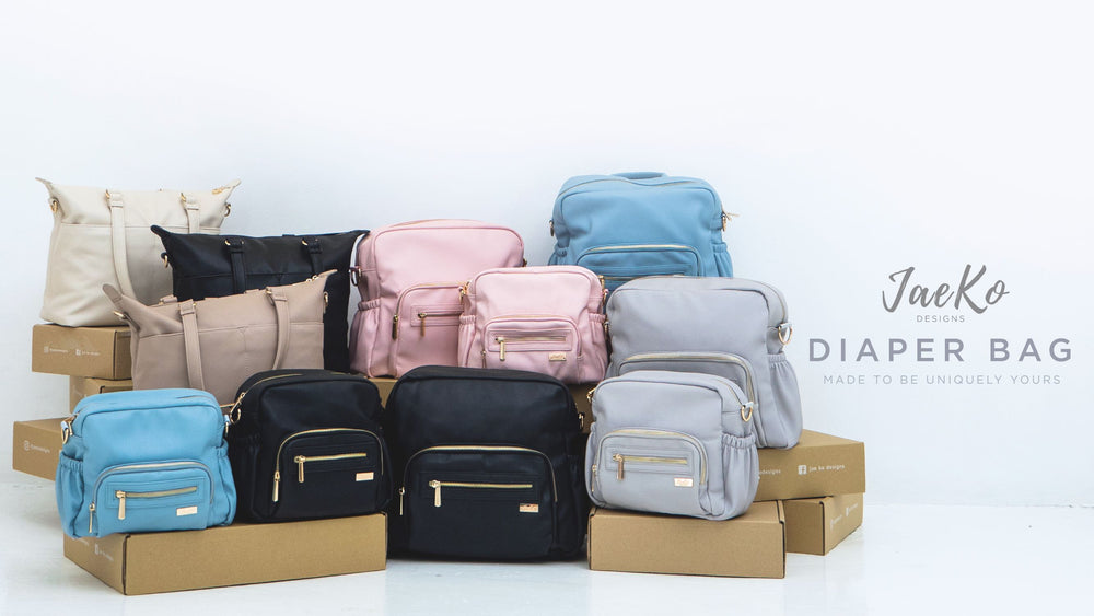 Stylish Diaper Bag | Jae Ko Design - Personalized Diaper Bags | Jae Ko ...