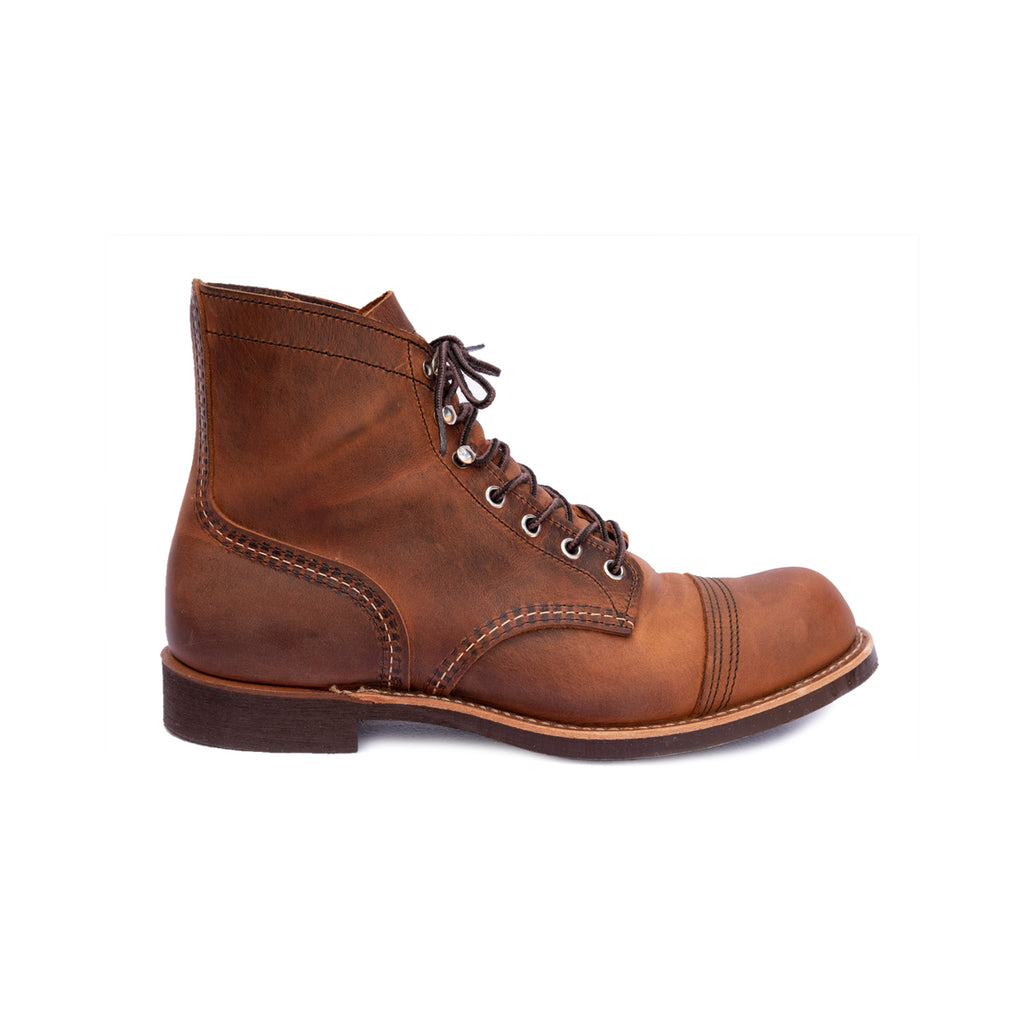 red wing iron ranger copper rough and tough