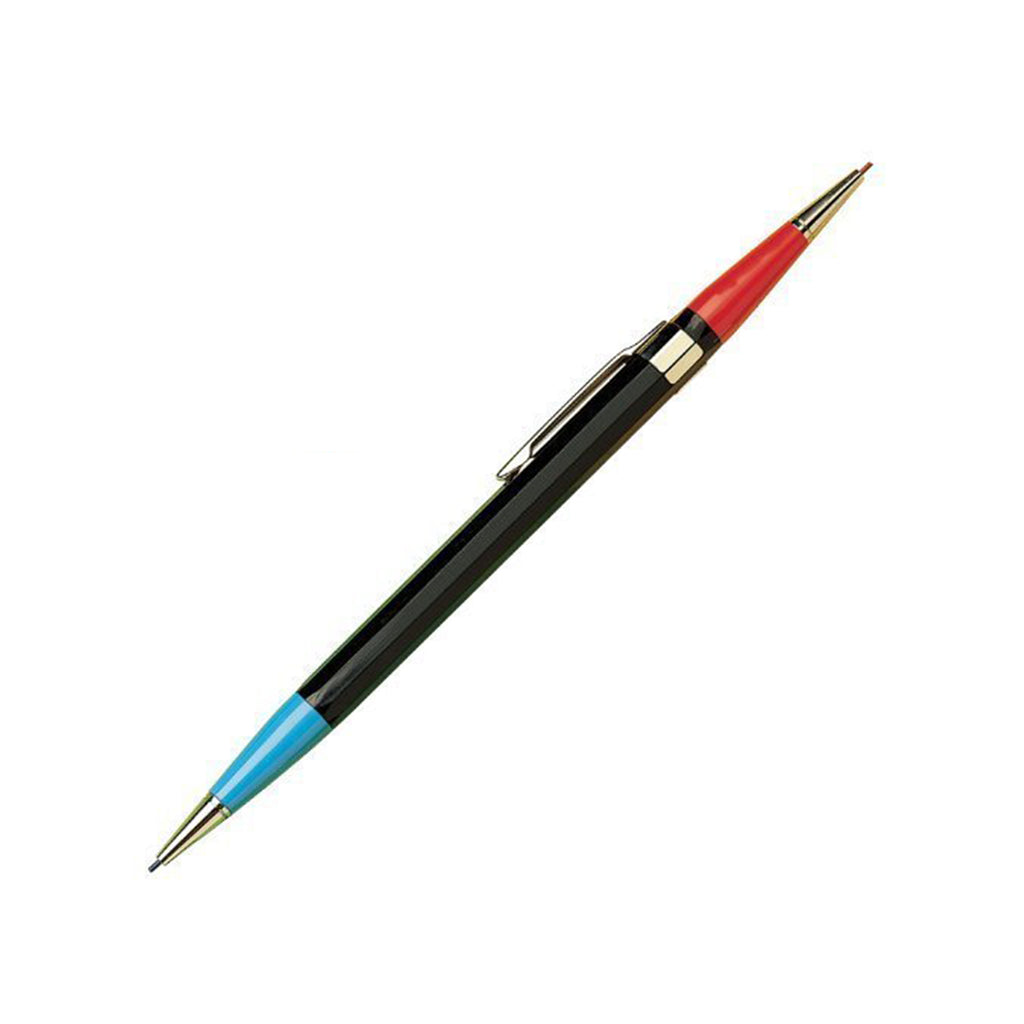 red blue mechanical pencil