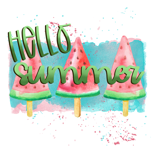 Hello Summer Sign, Watermelon Signs, Everyday Sign, Signs, Metal Wreat ...