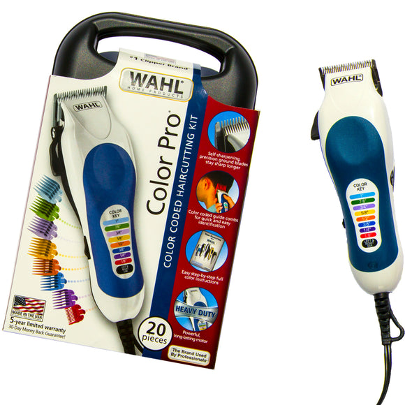 wahl 20 piece complete haircutting kit