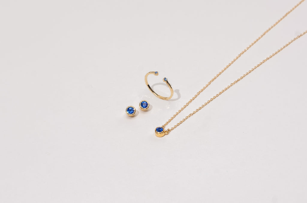 09 September Birthstone Collection_handmade in America by Katie Dean Jewelry