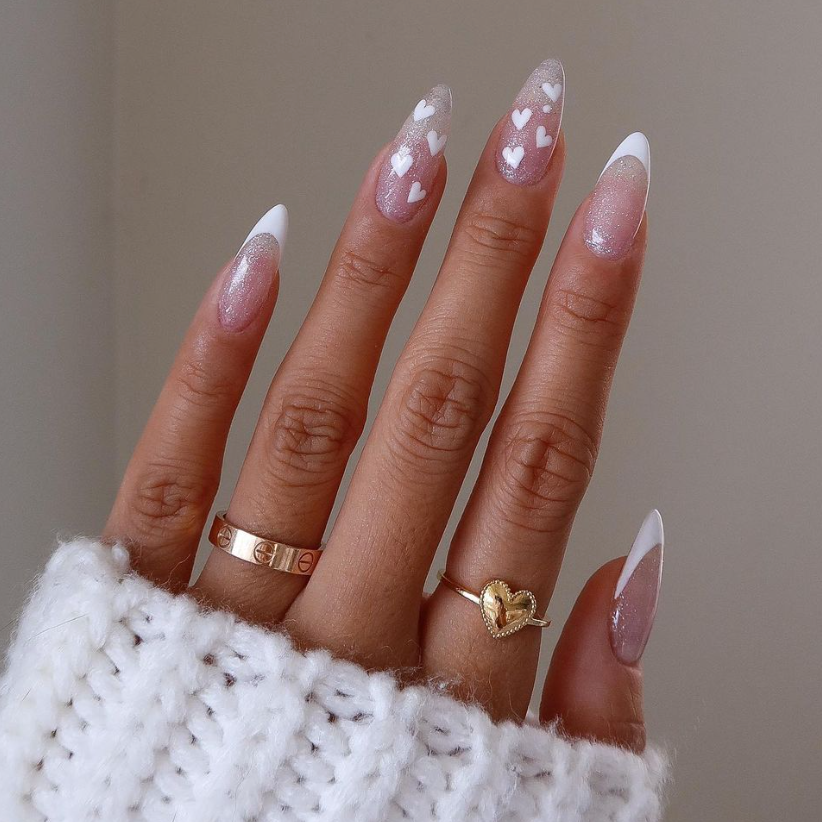 Beaded Heart Ring by Katie Dean Jewelry featured by nail artist vivianmariewong