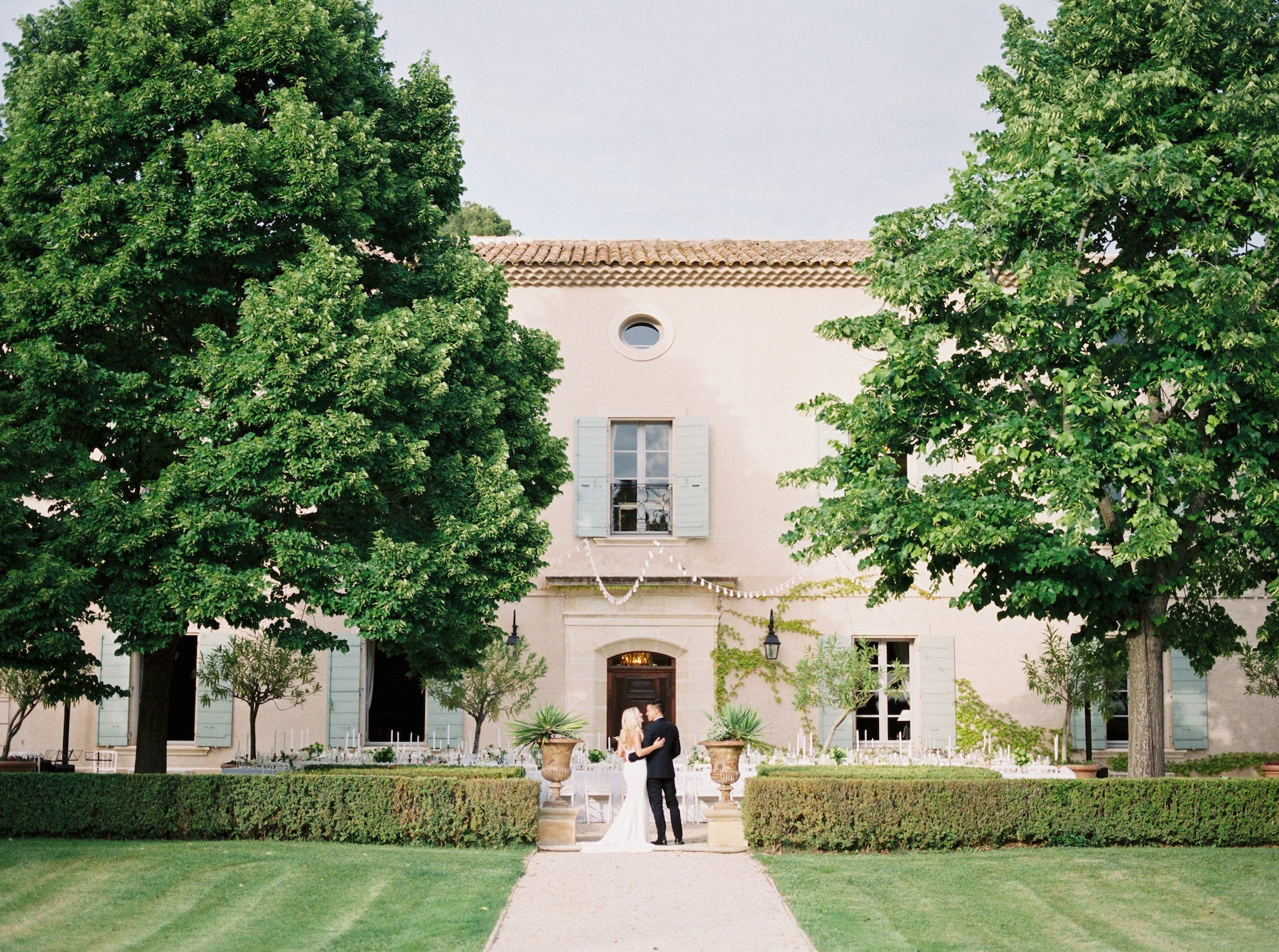 Katie Dean Jewelry romantic destination wedding at a chateau, Provence, France