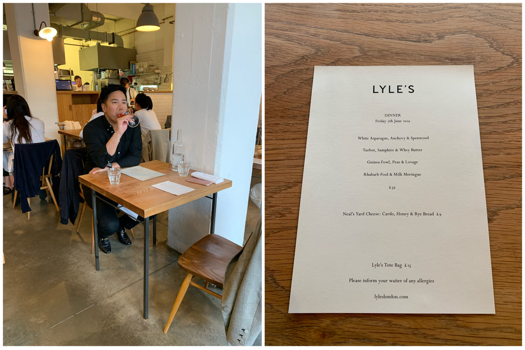 London Food Guide, Lyle's in Shoreditch