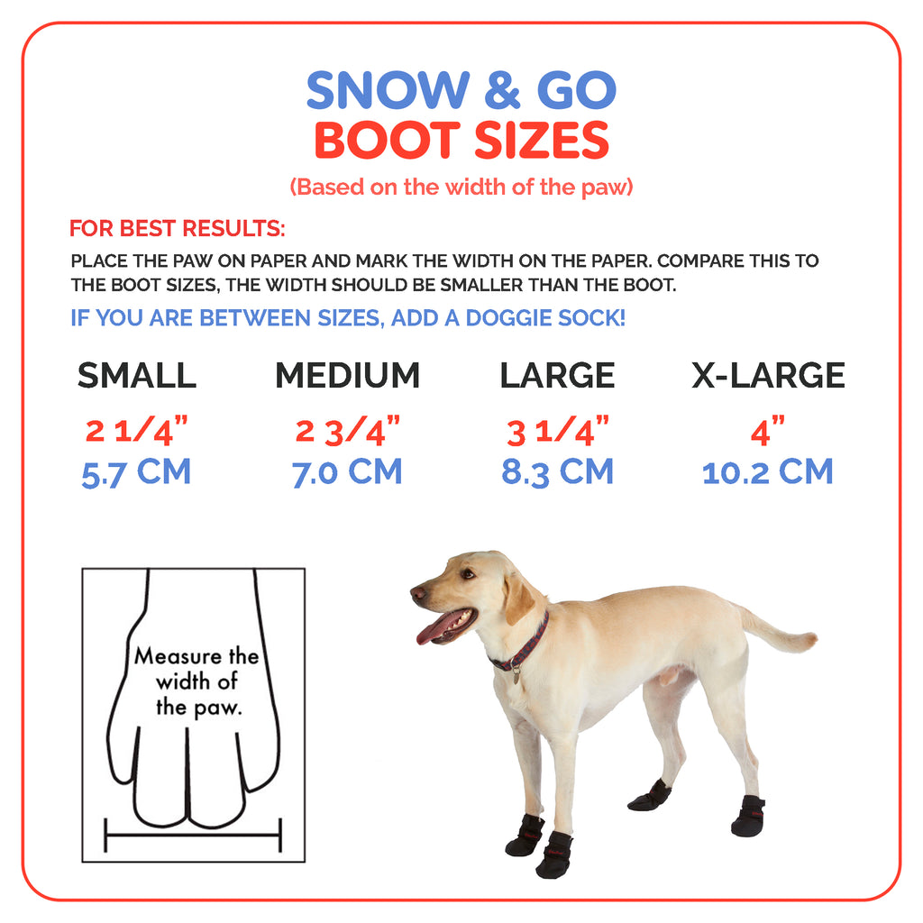dog paw snow boots