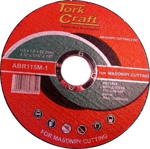 Masonry cutting disc 115mm