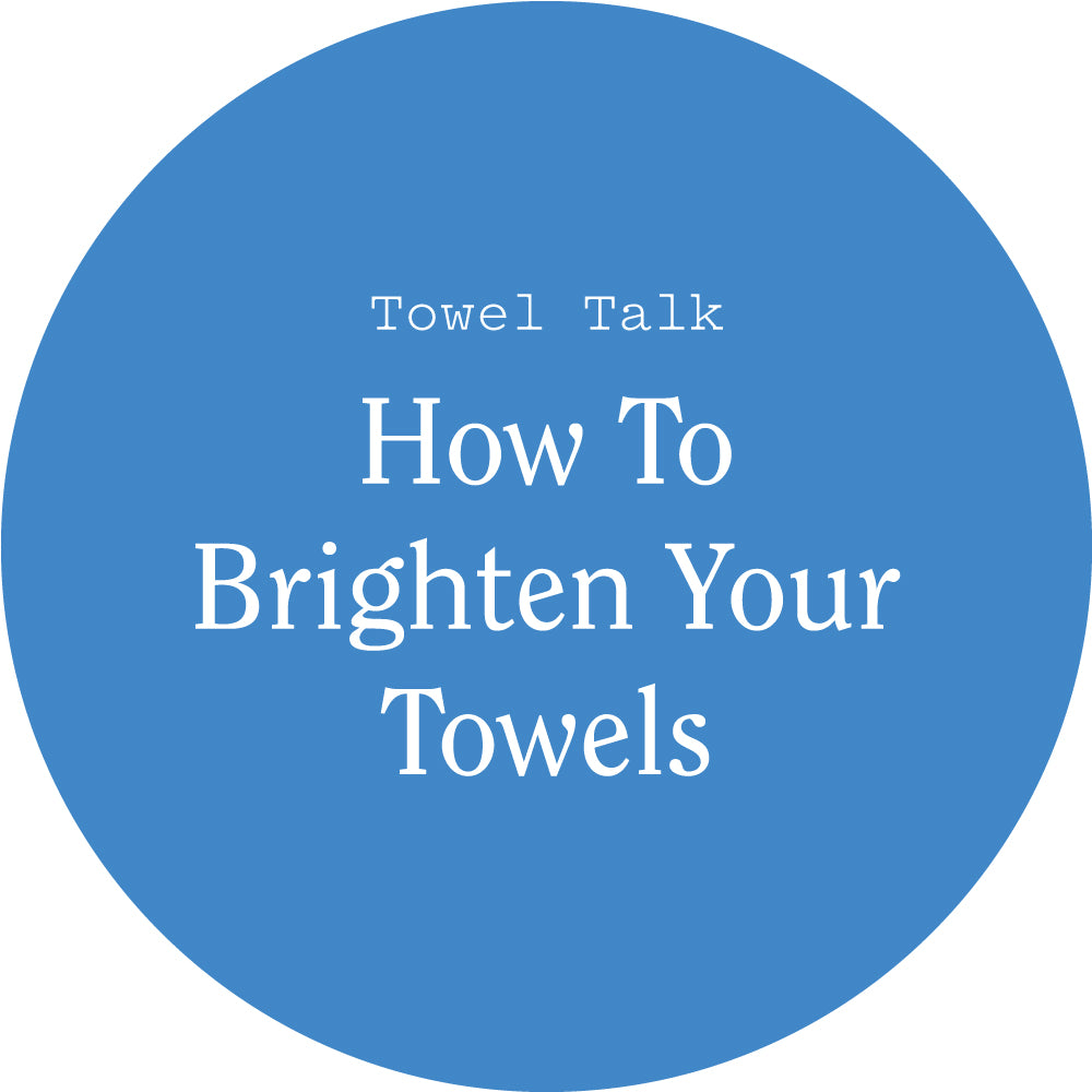 5 ways to keep your white towels bright