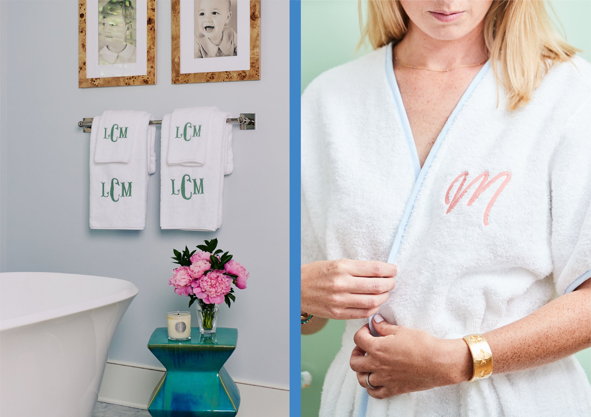 Monogrammed and Embroidered Towels Guide