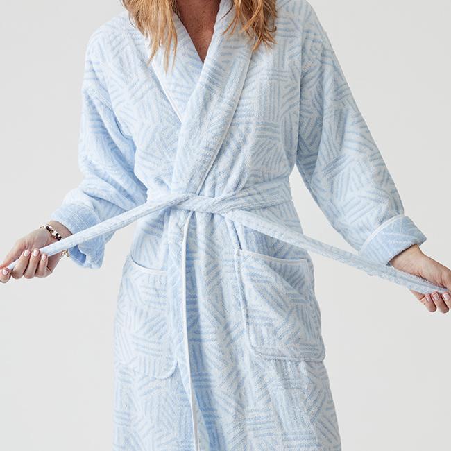 Kim Kardashian's Newest SKIMS Duvet Robe Is the Peak of Comfort