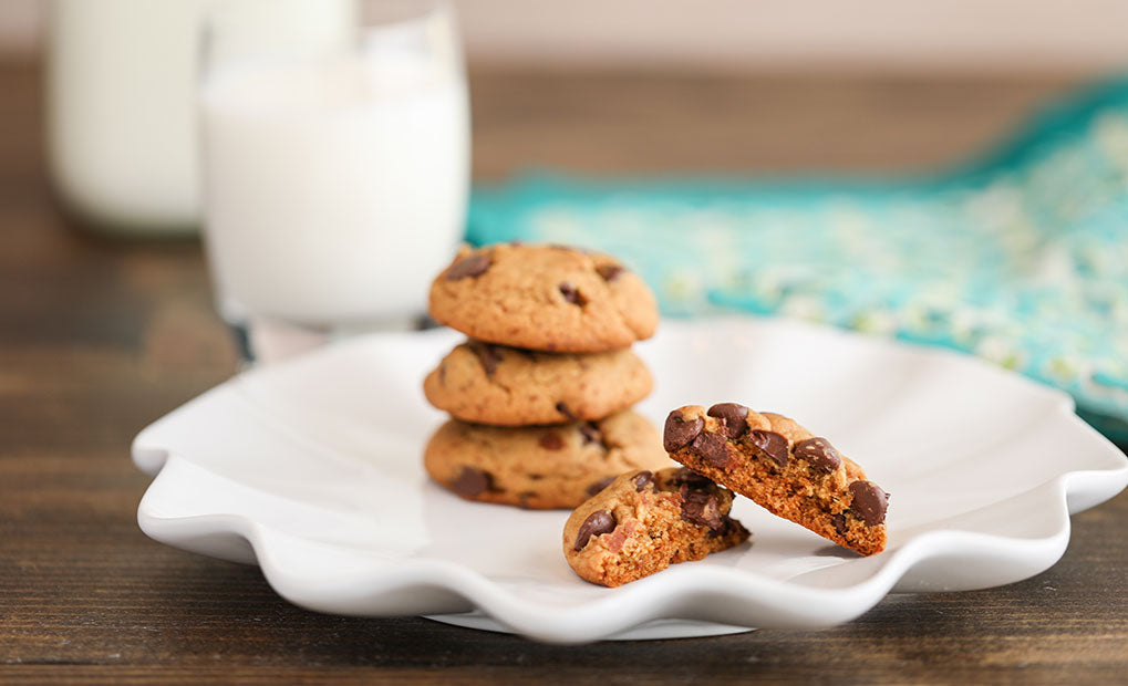 Honey Chocolate Chip Cookies