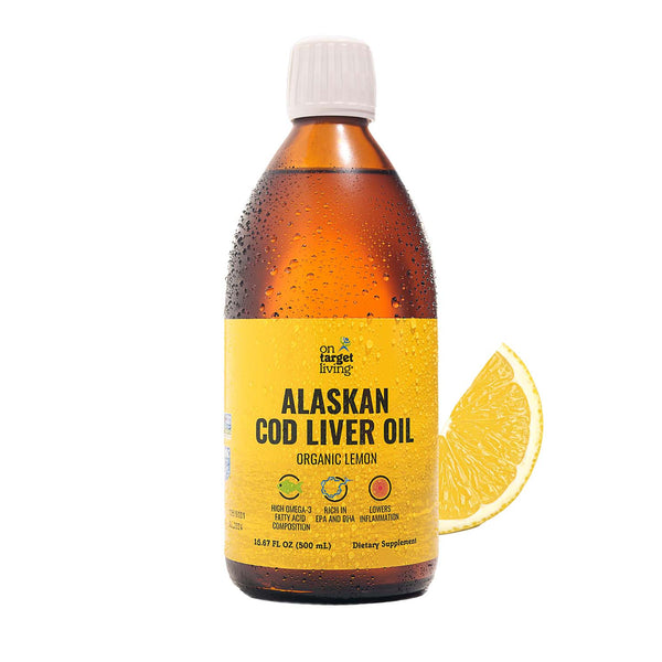 Alaskan Cod Liver Oil-120 Softgels – On Target Living