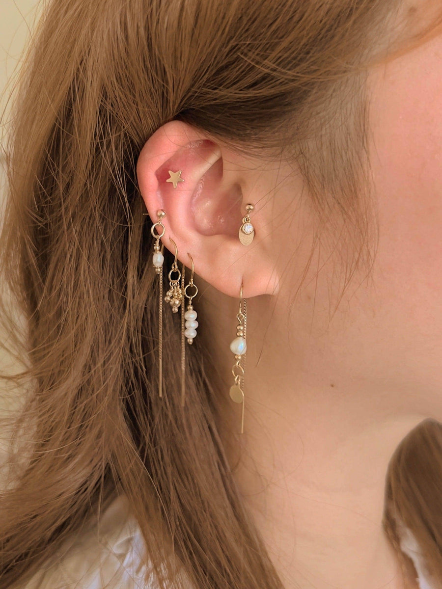 ホアキンべラオ シルバーピアスEarrings DESEO 01-