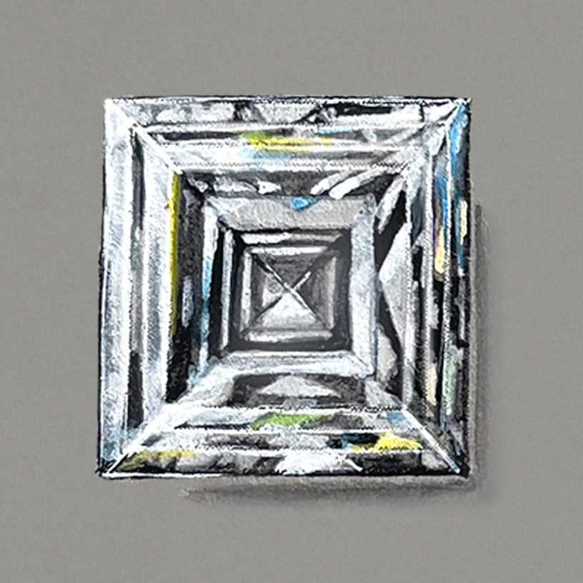 Carre Cut Diamond