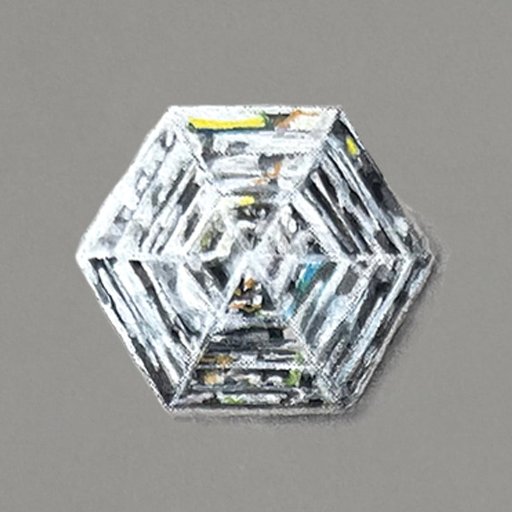 Hexagon Cut Diamond