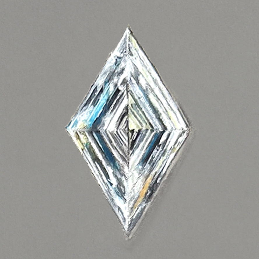 Lozenge and Hexagonal Lozenge Cut Diamond