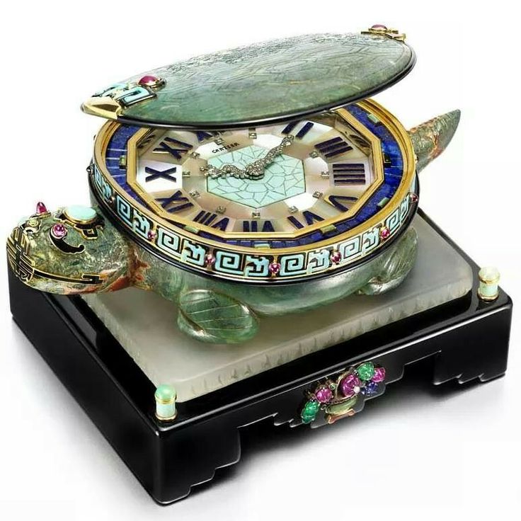 Art Deco Turtle clock. Made by Cartier, circa 1928