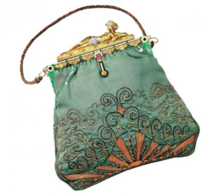 Egyptian odalisque evening bag. Made by Van Cleef & Arpels, circa 1927