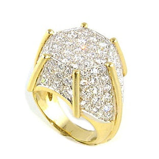 Tiffany & Co 18k yellow gold and diamond ring