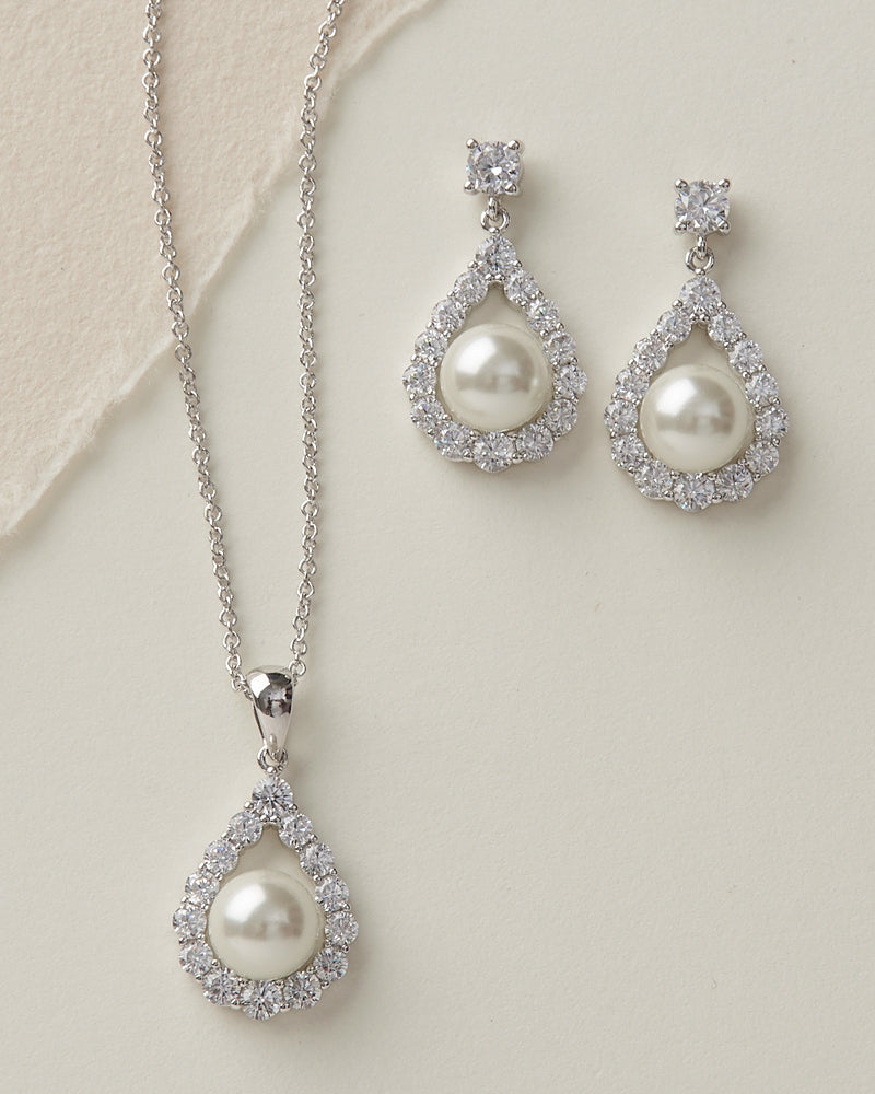 pearl bridesmaid jewelry