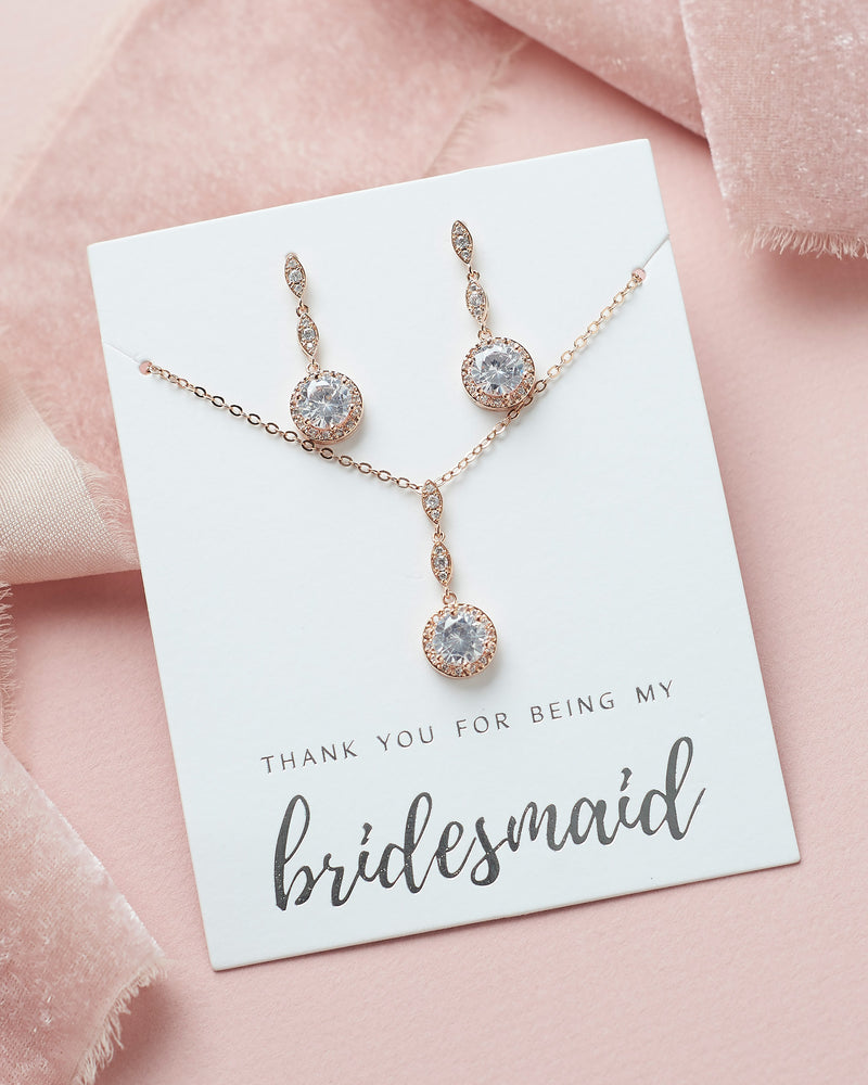 bridesmaid jewelry sets