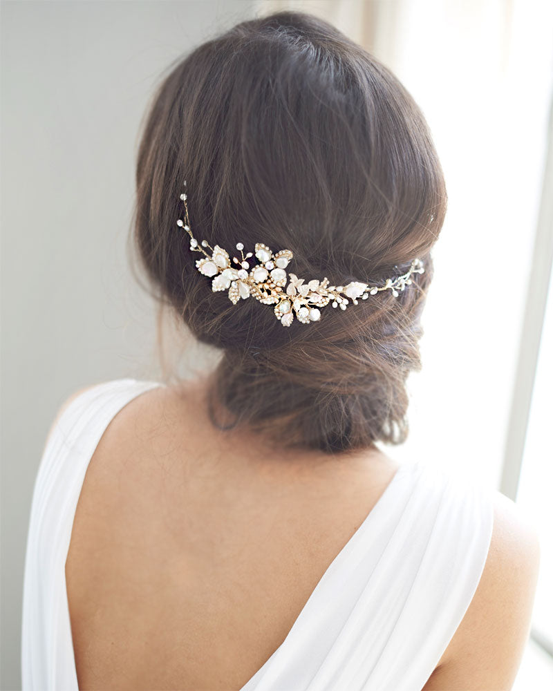 wedding hair vine